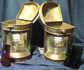 LAMPARAS BARCO BABOR ESTRIBOR 006